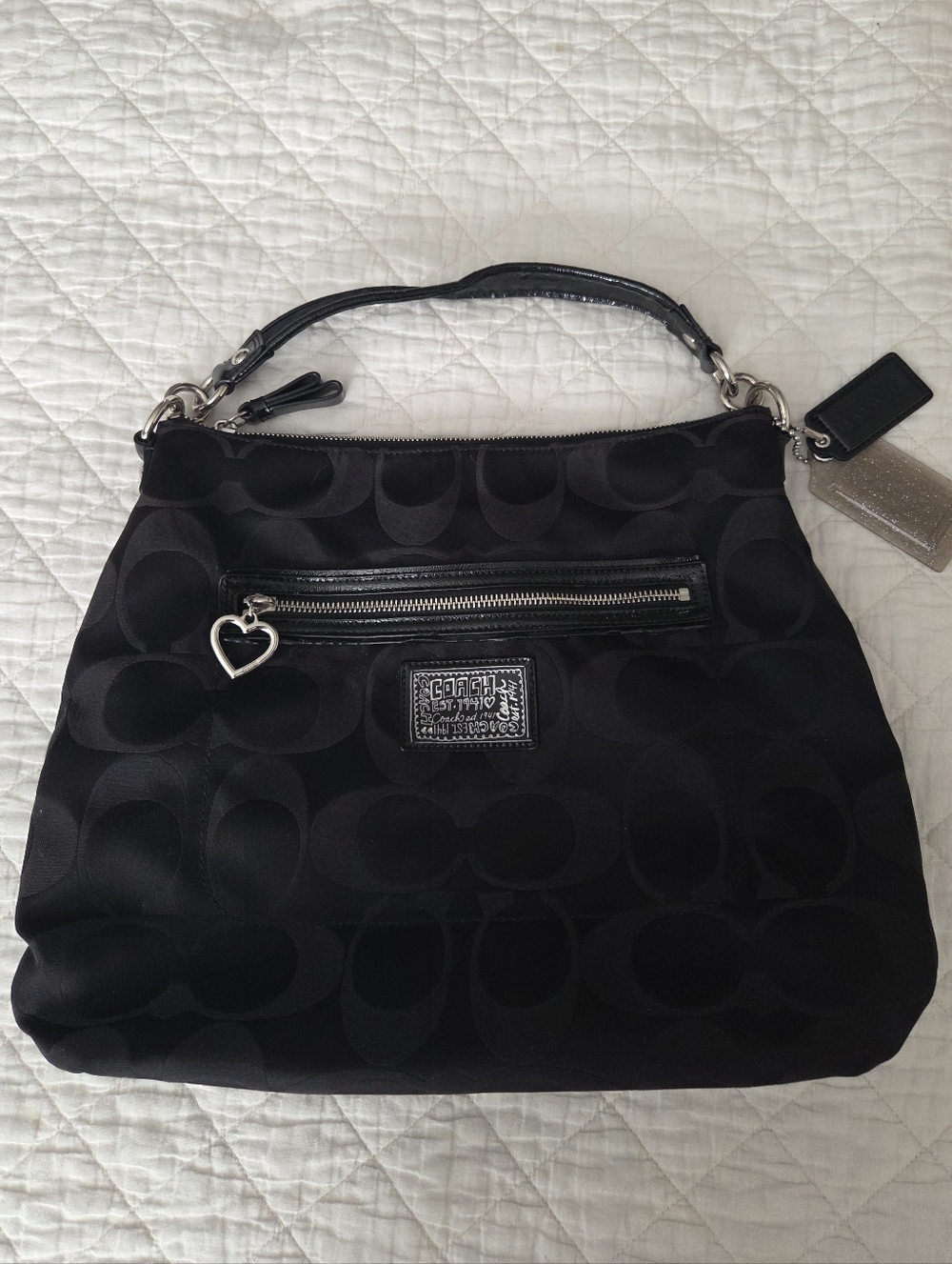 Coach Shoulder Bag Poppy Edition